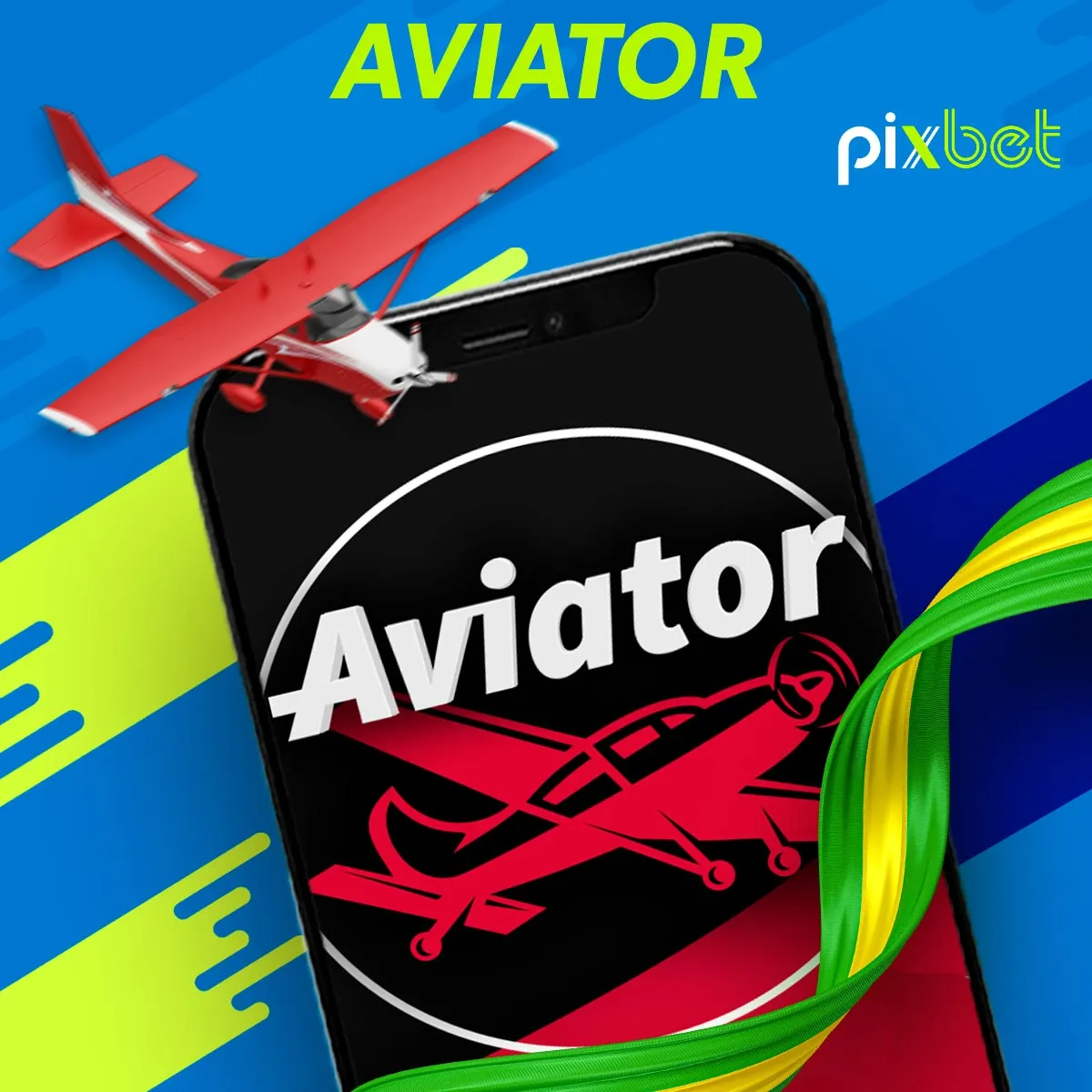 O popular jogo Aviator no cassino do aplicativo móvel Pixbet Brasil
