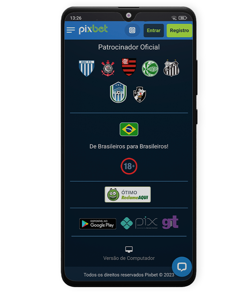 Etapa 2 da instalação do aplicativo Pixbet para Android
