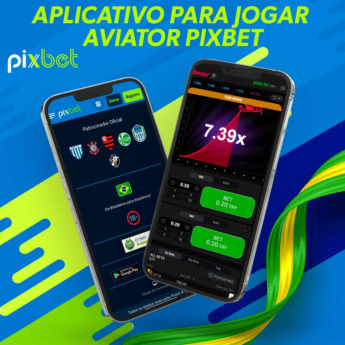 Como baixar e instalar o aplicativo móvel Aviator by Pixbet no Brasil