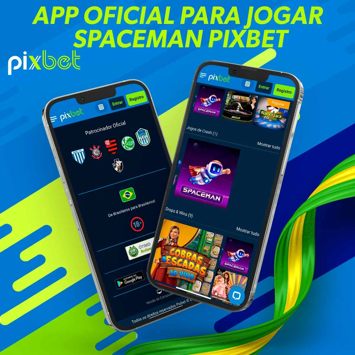 Como baixar e instalar o aplicativo móvel Spaceman by Pixbet no Brasil