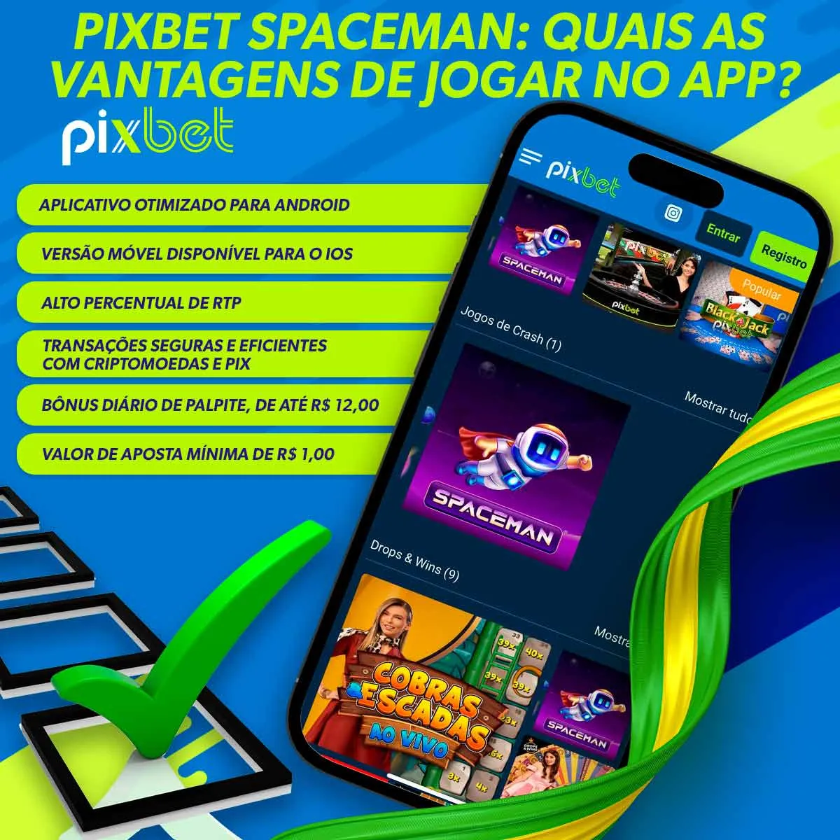 Quais são os benefícios de jogar Spaceman da Pixbet?