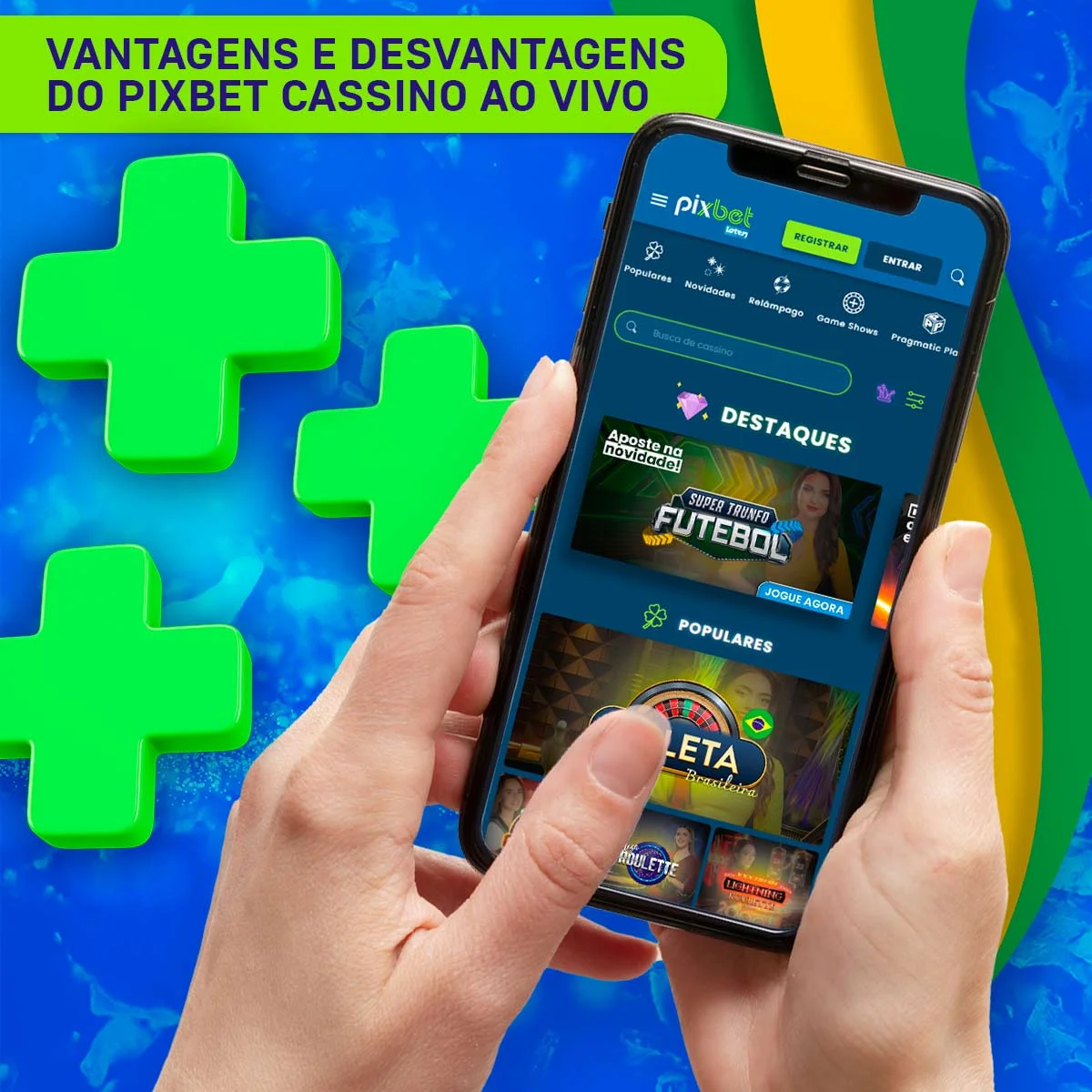 Quais são as vantagens e desvantagens de Pixbet Live Casino?