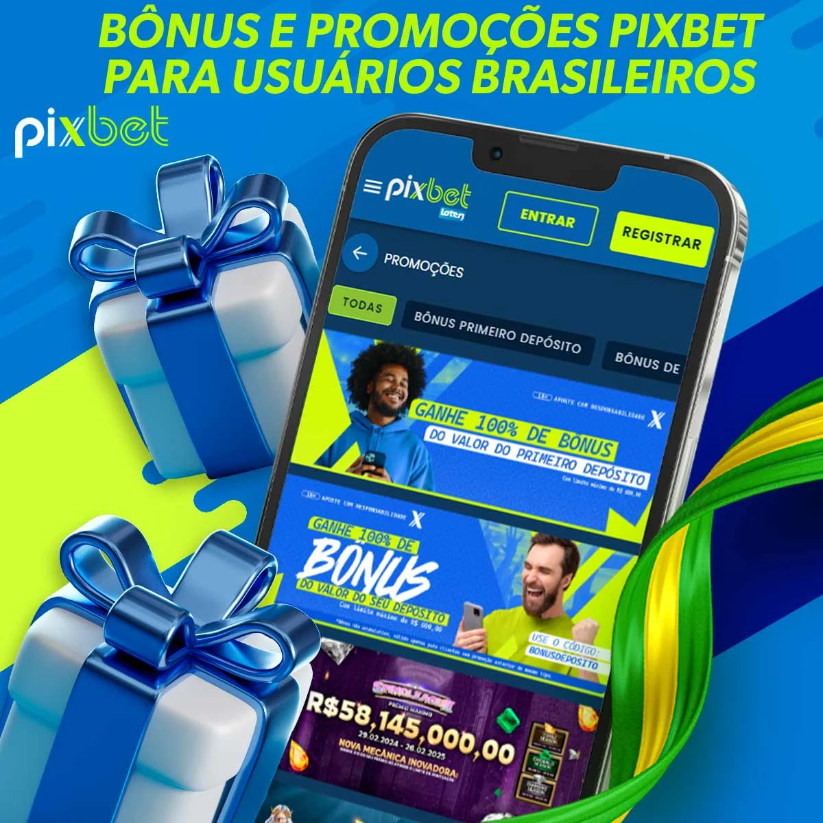 Que bónus e promoções oferece Pixbet aos utilizadores brasileiros?